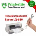 Servicepauschale Reparatur Wartung Nadeldrucker Epson LQ-680 mit Rechnung