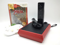 Nintendo Wii Mini Rot + Gamepad + Controller + Spiele · Zelda · Super Mario Bros