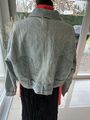 ZARA JEANSJACKE OVERSIZE DESTROY S (38) LIGHT AGED