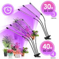 LED Pflanzenlampe Zimmerpflanzen Vollspektrum Grow Panel Pflanzenlicht Flower