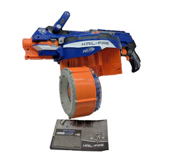 Nerf N-Strike Elite - Hail-Fire - 48 cm lang - Trommelmagazin+4 Magazine - 37 S