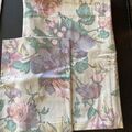 Bettwäsche 155x220 Baumwolle Satin Pastell Blumen Top Zustand & Qualität