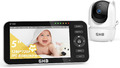 26AJ GHB Babyphone mit Kamera 5 Zoll 720P HD IPS-Display Babyphone