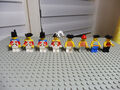 Lego® 8 Minifiguren aus dem Set 6277 Imperial Trading Post, Piraten, Soldaten