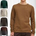 Herren JACK & JONES Strickpullover Baumwolle Sweater JJEHILL NEU