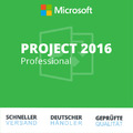 Microsoft Project 2016 Professional | Retail | Deutsch | Vollversion 32/64 Bit