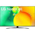 LG 50NANO766QA NanoCell TV 50 Zoll, UHD 4K, SMART TV, webOS 6.0 mit LG ThinQ