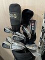 Herren Golf Paket Set 13 Schläger Regular Flex / Rechts / Neue Griffe / Sun Mountain Bag