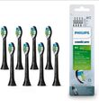 8x Philips Original Sonicare W2 Optimal White Bürstenköpfe 8 Stück Schwarz