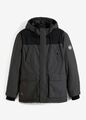 Neu Winterjacke mit Kapuze Gr. 56 Schiefergrau Herren Winter-Jacke Outdoorjacke