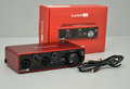 Focusrite Scarlett 2i2 3rd Gen USB Audio Interface Mit Pro Werkzeuge First Neu