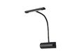 LED Wandleuchte dimmbar Schwarz Metall Leselicht H:35 cm 4 W Wandlampe flexibel