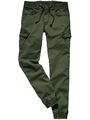 Herren Jogg-Cargo-Pants Gr. 48 Farbe khaki von Mey & Edlich
