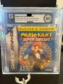 MARIO KART SUPER CIRCUIT Gameboy Advance Spiel - OVP Sealed Pixel Grading 80 TOP