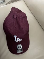 Los Angeles Base Runner Clean Up Dark Cap - 47 Brand