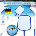 Pool Reinigung Set Kescher Swimmingpool Bodensauger Poolreiniger Reinigungsset