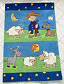 Lustiger Kinderteppich Kibek | Hochwertig | Tiere 115 x 170 cm | hochflor