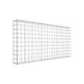 Gabione Steinkorb 200 x 100 x 20 cm (L x H x T) Maschenweite 10 x 10 cm C-Ringe