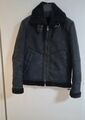 Zara Doubleface Jacke Schwarz Gr. M