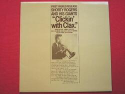 Shorty Rogers Clickin With Clax LP Atlantic K50481 EX/EX 1979 Clickin With Clax