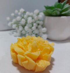 Handgefertigte schöne 3D-Blumenkerze/Souvenir mit göttlichem Wasserduft/Dekorativ 