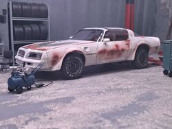 Pontiac Firebird TransAm 1:25 Monogram Revell gebaut 