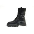 Tamaris Stiefelette Schnürstiefel Boots Leder Schwarz Damen Schuhe Gr. 38