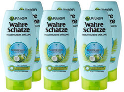 (20,75€/L) Garnier Wahre Schätze Spülung Kokoswasser 6 x 200 ml