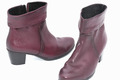 Gabor best Fitting Damen Stiefeletten Halbschuhe in rot Gr. 4 1/2 Gr. 37,5 Leder