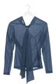 RIANI Langarm-Bluse Damen Gr. DE 40 blau Casual-Look