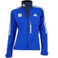 Adidas Damen Softshell Jacke Outdoor Jacke Sport Regenjacke Laufjacke blau D38