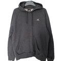 Männern Sweatshirt mit Kapuze,Gr.L,80%Baumw,20%Poly,dunkelgrau