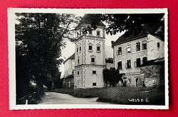 Foto AK WELS in Österreich um 1935 Wasserturm am Zwinger ( 150150