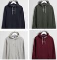 GANT Herren Langarm Streifen Pullover Schweiß Hoodie alle Farben alle Größen authentisch