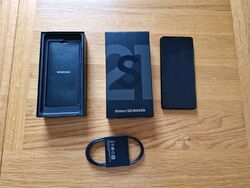 Samsung Galaxy S21 Ultra 5G SM-G998B/DS - 128GB 12GB - Phantom Black (Entsperrt)