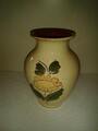 Alte Vase mit Sonnenblumen Motiv Höhe ca. 15cm Vintage Retro