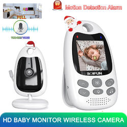 BOIFUN Babyphone mit Kamera Tragbares Vox Funktion Multifunktionale Eltern Hilfe