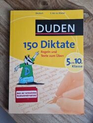 Duden. 150 Diktate 5. bis 10. Klasse: Regeln und Texte z... | Buch | Zustand gut