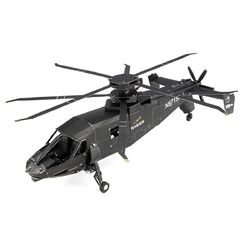 S-97 Raider: Metal Earth 3D Laserschnitt Miniatur Sikorsky Hubschrauber Set