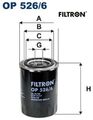 FILTRON OP526/6 Ölfilter Motorölfilter für Audi für Seat für Skoda für VW 