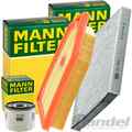 MANN FILTER INSPEKTIONSPAKET passend für FORD FIESTA 7 PUMA J2K 95+125+155 PS