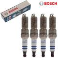 4X BOSCH 0 242 236 633 ZÜNDKERZEN FÜR FORD FOCUS C-MAX ECOSPORT KA MONDEO FIESTA