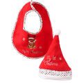 Babyset Weihnachtsmütze Lätzchen Rentier Geschenkset 1st Christmas Weihnachten