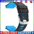 Silikonarmband-Uhrenarmband für Forerunner 920XT (Schwarz Blau) DE