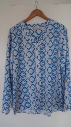 Thom by Thomas Rath Bluse "Thea" mit Grafikdruck  Gr. 38 HSE24 NEU