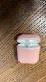 Original Apple AirPod  Ladecase Airpods Ladegerät mit Pinker Schutzhülle Zusätzl