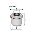 1x Kraftstofffilter FILTRON PE 992 passend für FIAT ISUZU MITSUBISHI TOYOTA