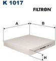 FILTRON K1017 Filter für Innenraumluft Innenraumfilter Filter Innenraum 