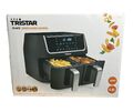 Tristar Heißluftfritteuse mit Doppelkammer FR-6970 2x 4,5L 1800W 2 Kammern