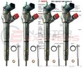 4x Injektor Einspritzdüse VW AUDI 2,0 TDI 03L130277J/Q 0445110369 0445110647